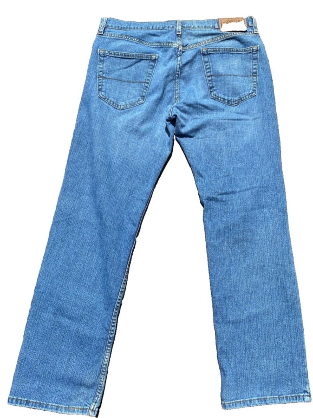 Signature Levi Strauss & Co. Relaxed Fit Jeans 34x32 Blue Denim Jeans - Picture 6 of 13